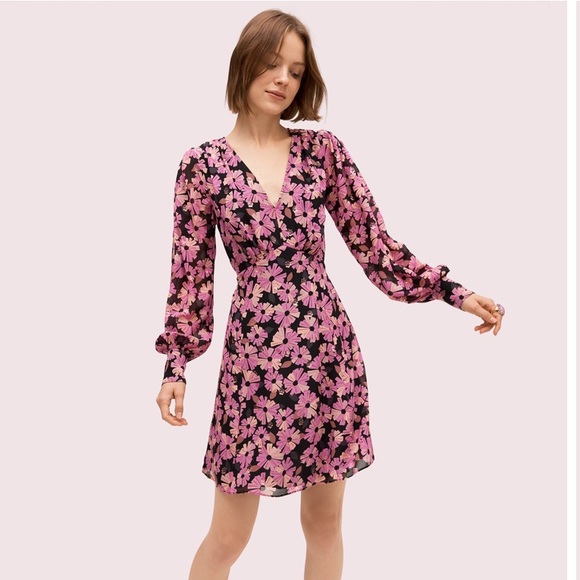 kate spade Dresses & Skirts - NWT kate spade floral chiffon dress kate spade Dresses & Skirts - NWT kate spade floral chiffon dress